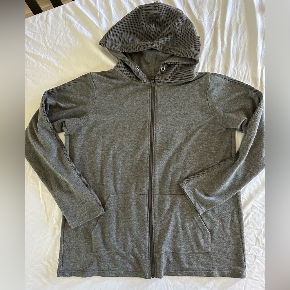 Adrienne vittadini sport zipper hoodie size 1X